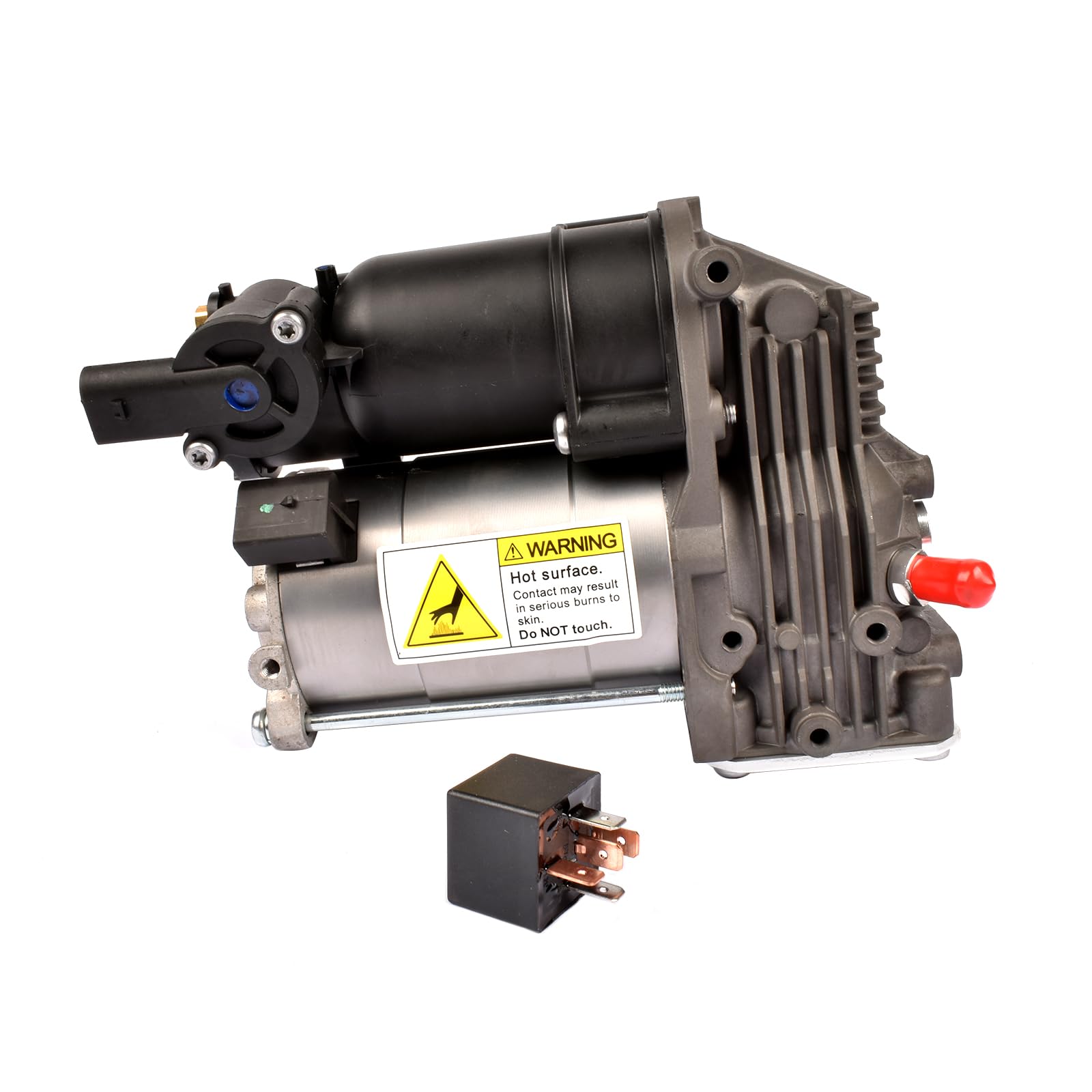 Bisenya Bomba del compresor de la suspensión neumática delantera trasera de recambio de 2 polos para W639 Viano 3.2 3.5 3.7 Vito Bus CDI Vito/Mixto Panel 110 113 115 123 126 6393200204 6393200404