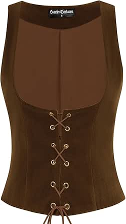 SCARLET DARKNESS Corset à Manches Longues Pour Femme - Taille
