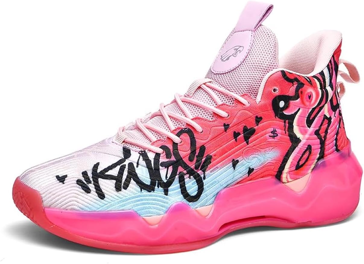 Women Men Basketball Shoes Fashion Running Sneakers Colorful Painting Sport Shoes