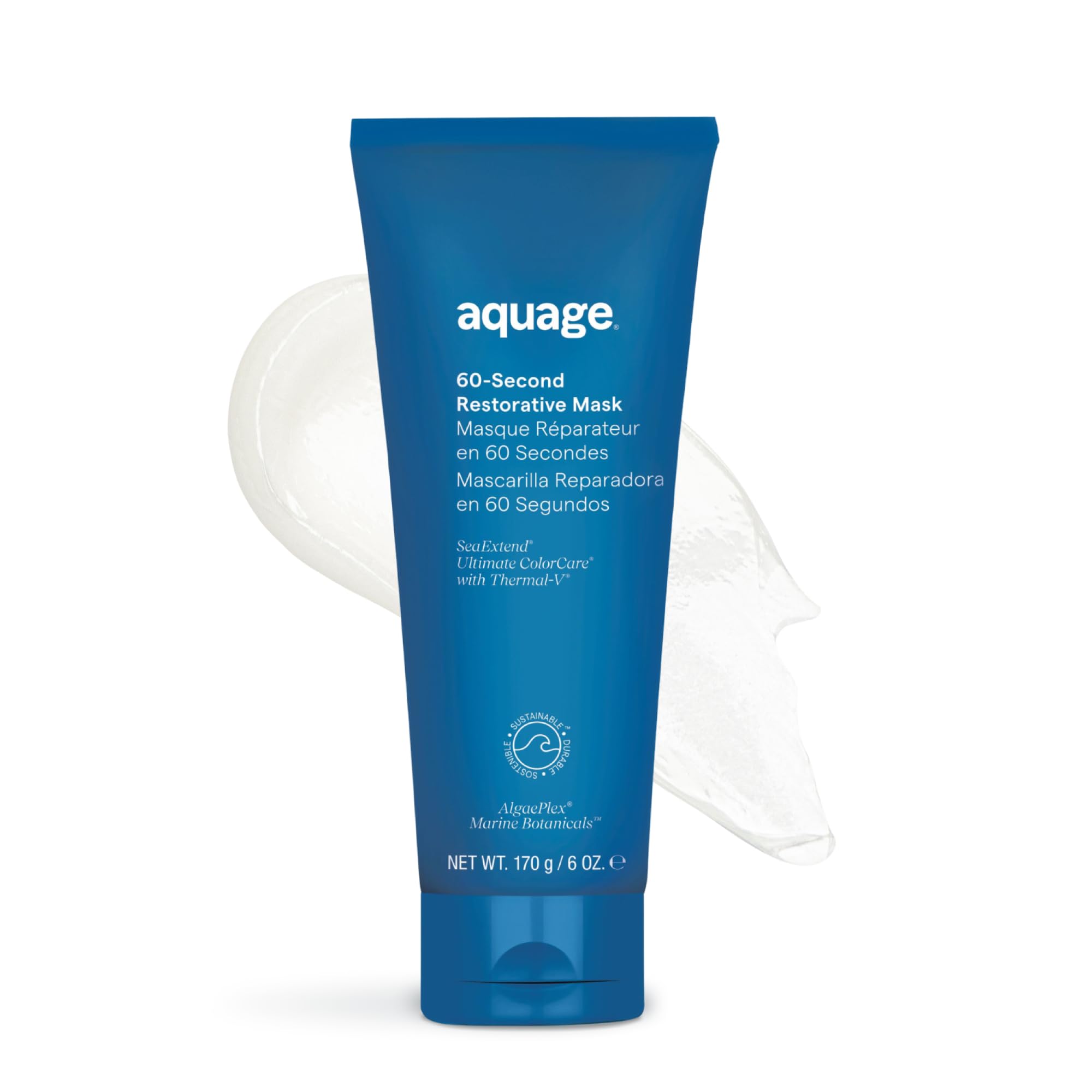 Aquage 60 Second Restorative Repair Mask & Hair Treatment, 33.8 oz