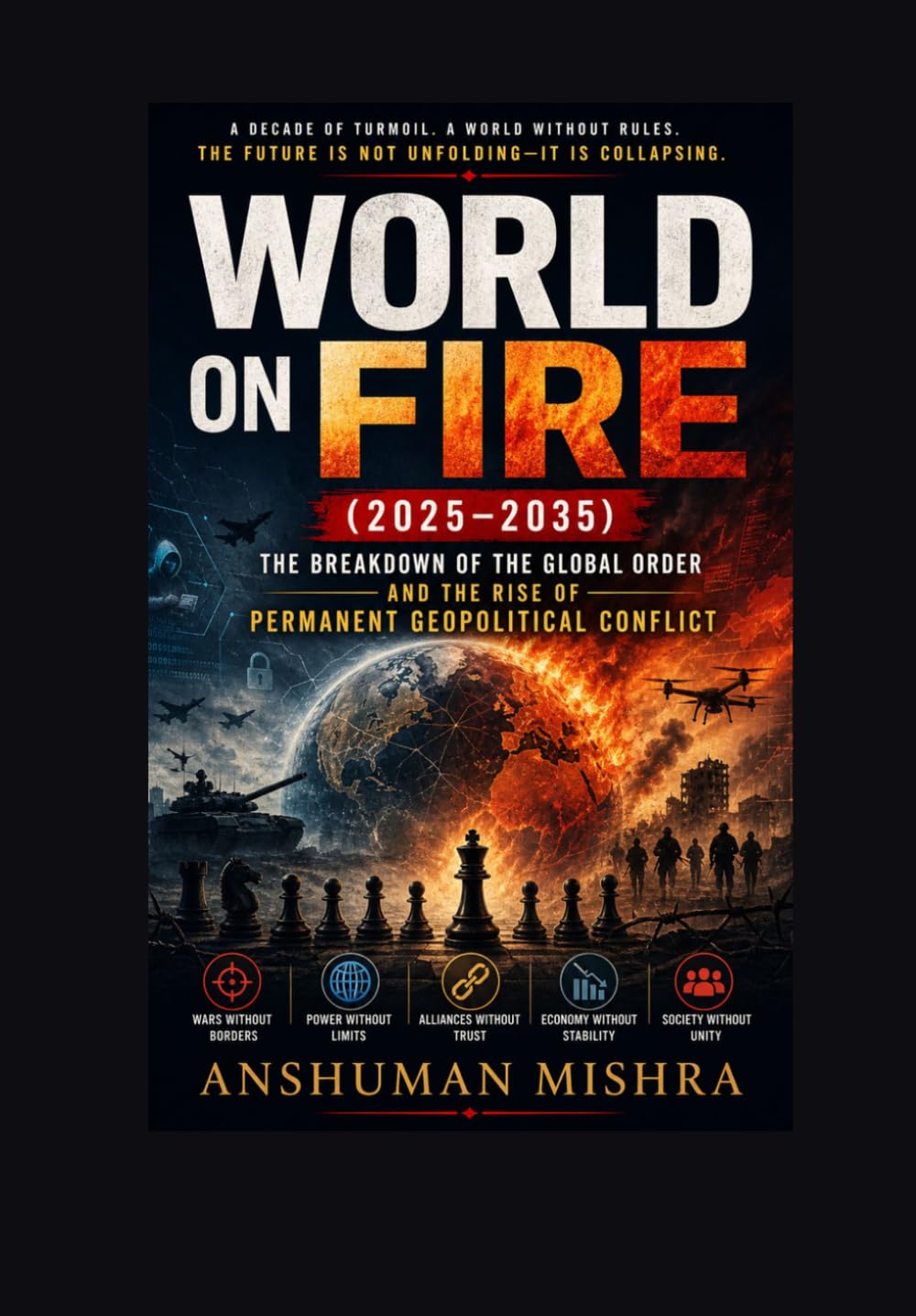 World on Fire (2025–2035): The Breakdown of the Global Order and the Rise of Permanent Geopolitical Conflict