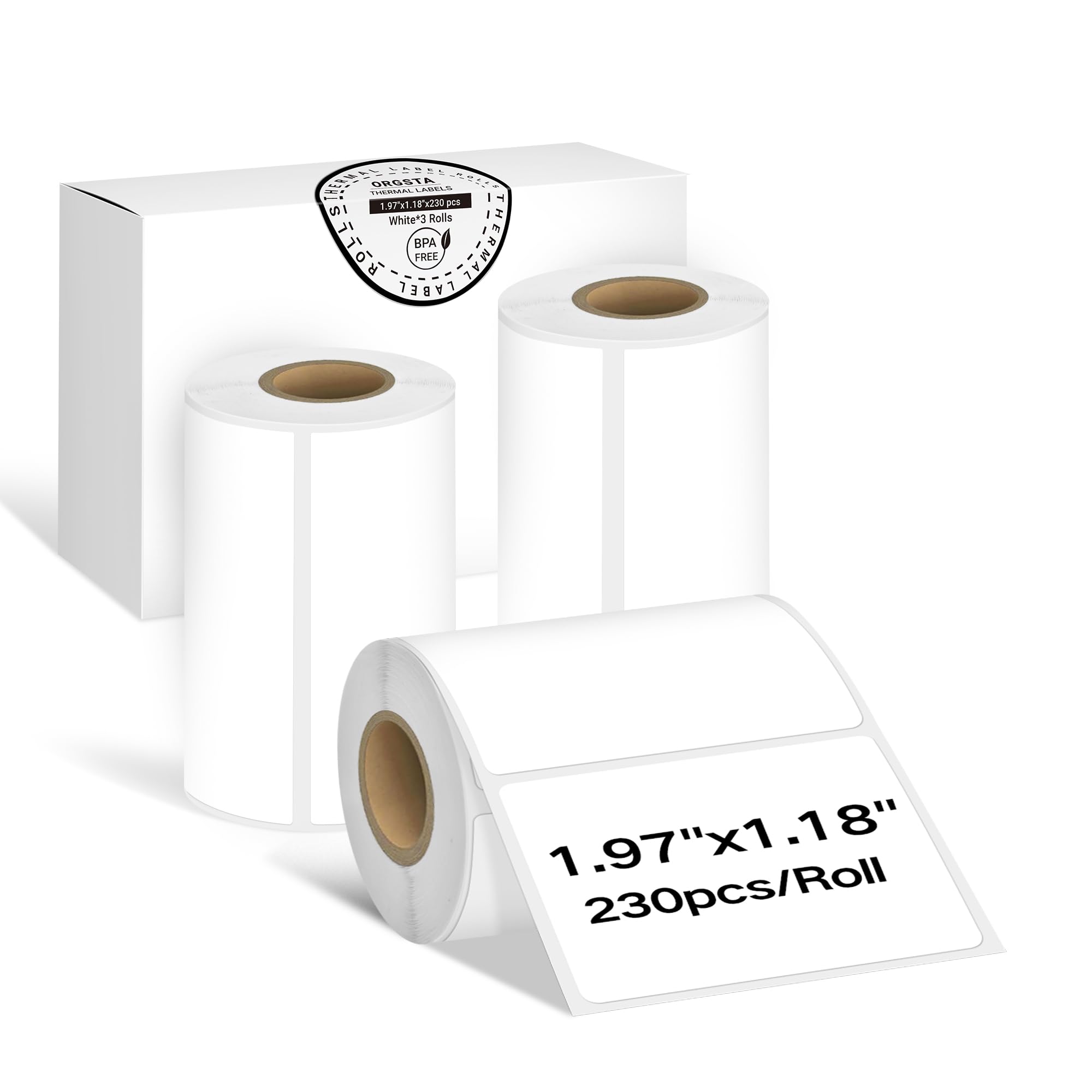 ORGSTA Etiketten Selbstklebend Klebeetiketten Aufkleber für T003 | Beschriften Beschriftungsetiketten Selbstklebende Sticker Labels