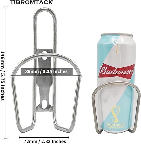 Miniatura 2 de Jaula de botella de agua duradera, titular de botella de consumición de ciclismo de titanio, jaula de botella de bicicleta para MTB, bicicletas de