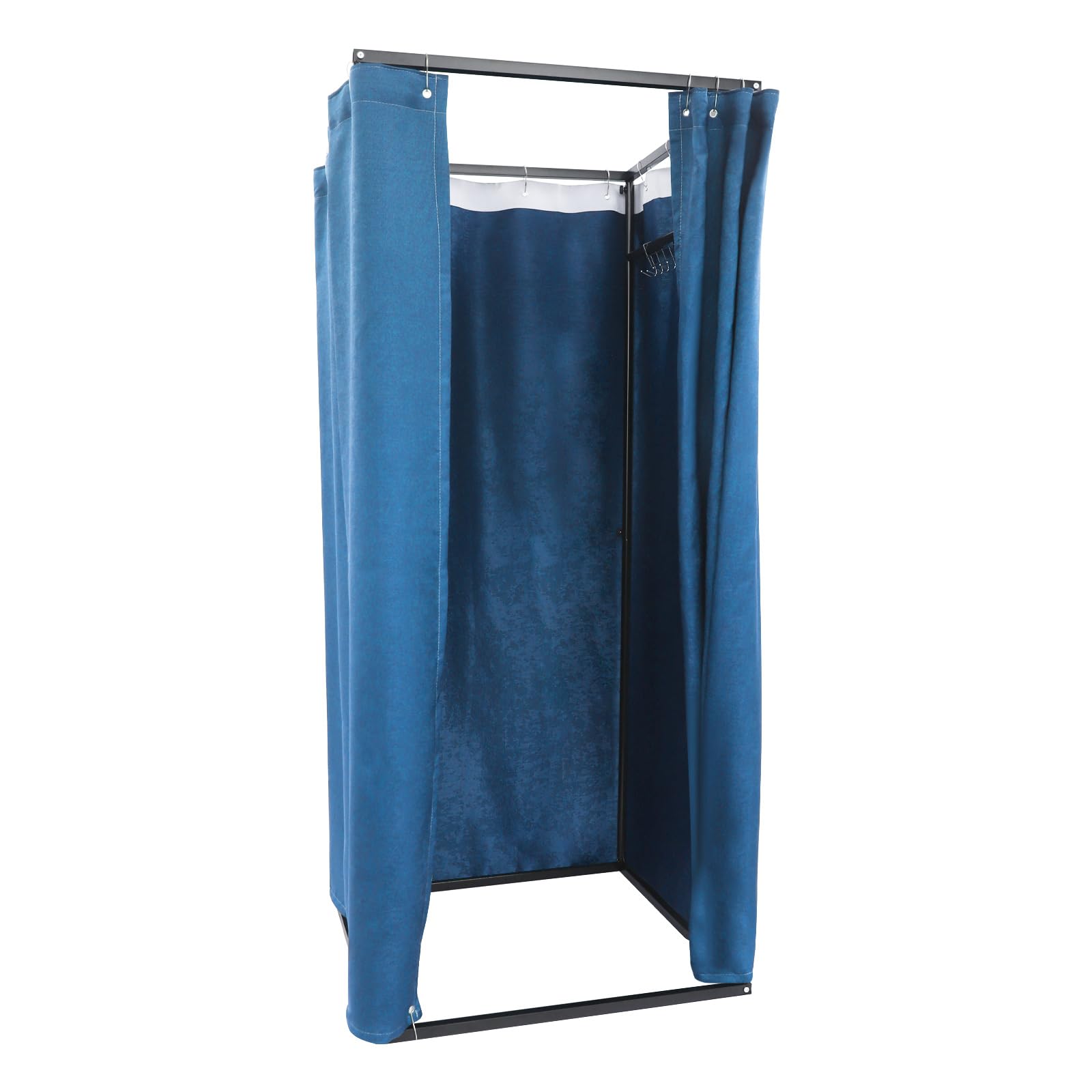 Cabine de vestiaire autoportante 85x85x200cm pour magasin