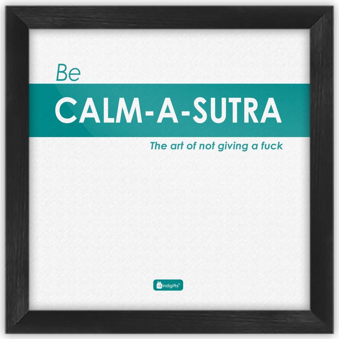 Indigifts Funny Wall Frames For Home & Office, Quirky Humour Poster