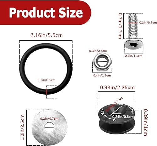 Miniatura 2 de Kit universal de cierre de liberación rápida para maletero de parachoques Billet, de liberación rápida para parachoques delantero y trasero,