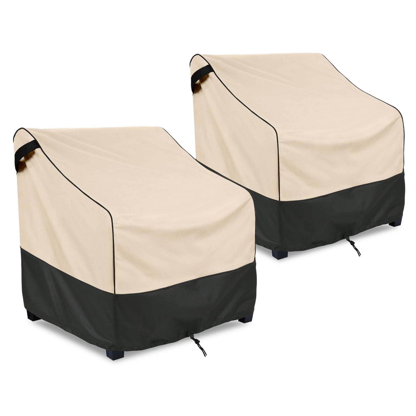 FORSPARK Waterproof Patio Furniture Covers Heavy Duty, Outdoor Chair Cover 2 Packs Fits up to 30 W x 34 D x 38.5 H Inches