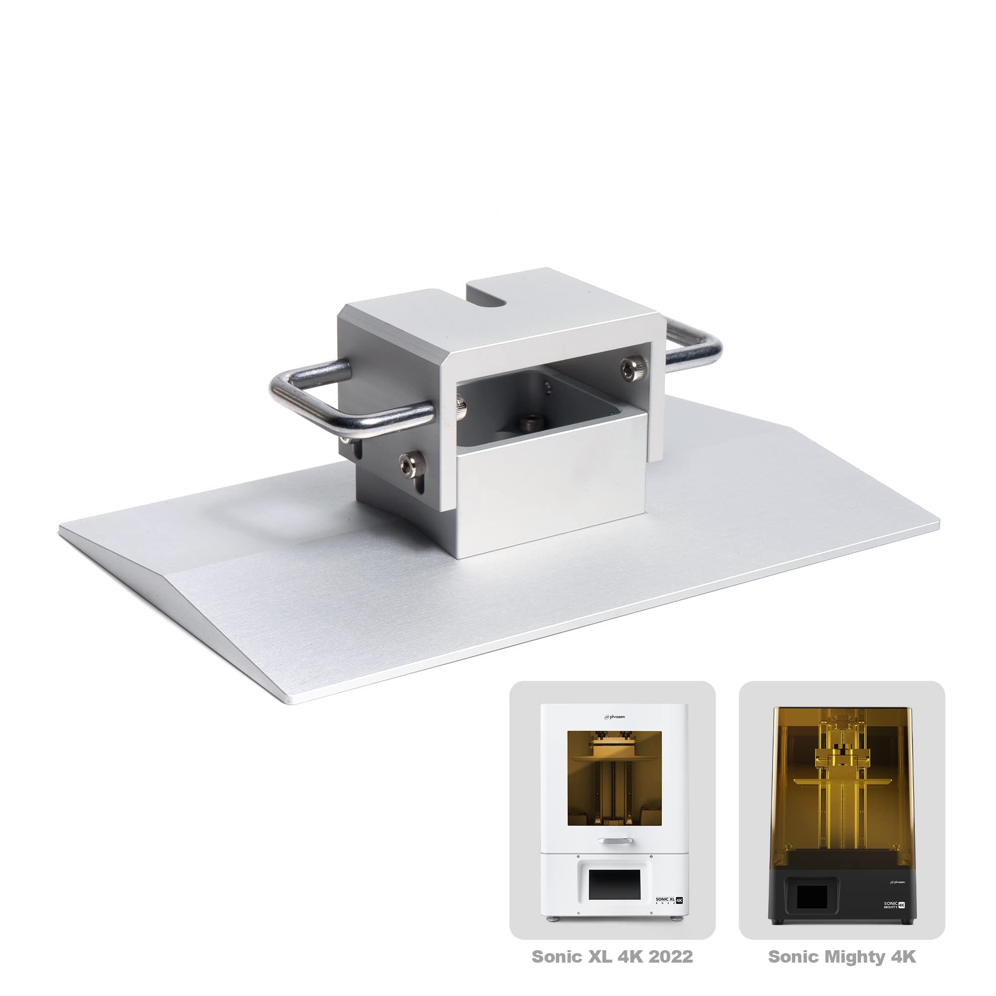 Phrozen Plaque de Construction 9.3" | Plateforme d'Impression pour Imprimante 3D Sonic Mighty 4K LCD | Plateau de Construction en Aluminium avec Surface Antidérapante | Stable et Légère