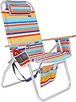 Vista 12 de Silla de playa Big Jumbo de aluminio, extra grande, resiste hasta 500 libras