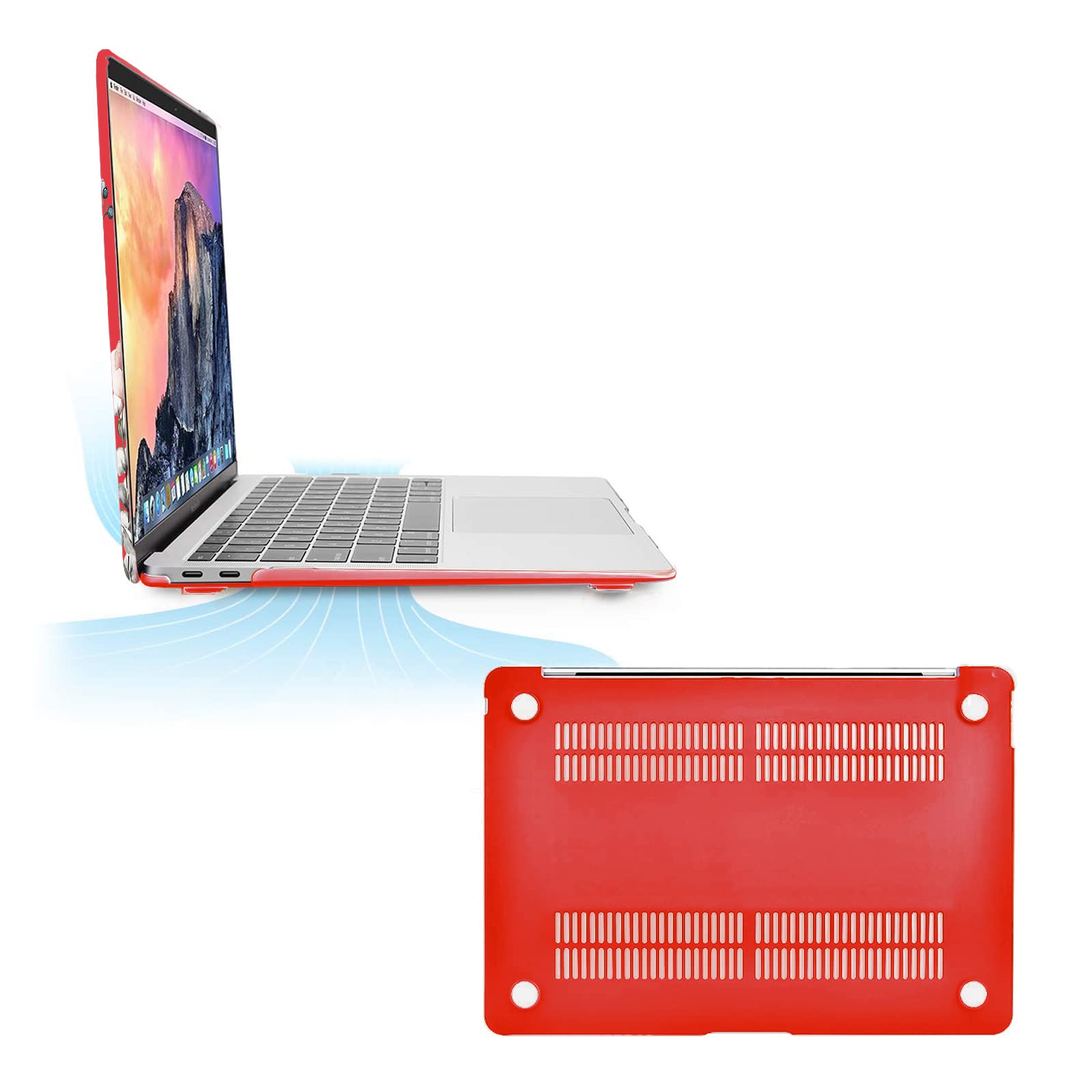 MOSISO Compatible with MacBook Air 13 inch Case M1 2021-2018 A2337 A2179 A1932 - Image 4