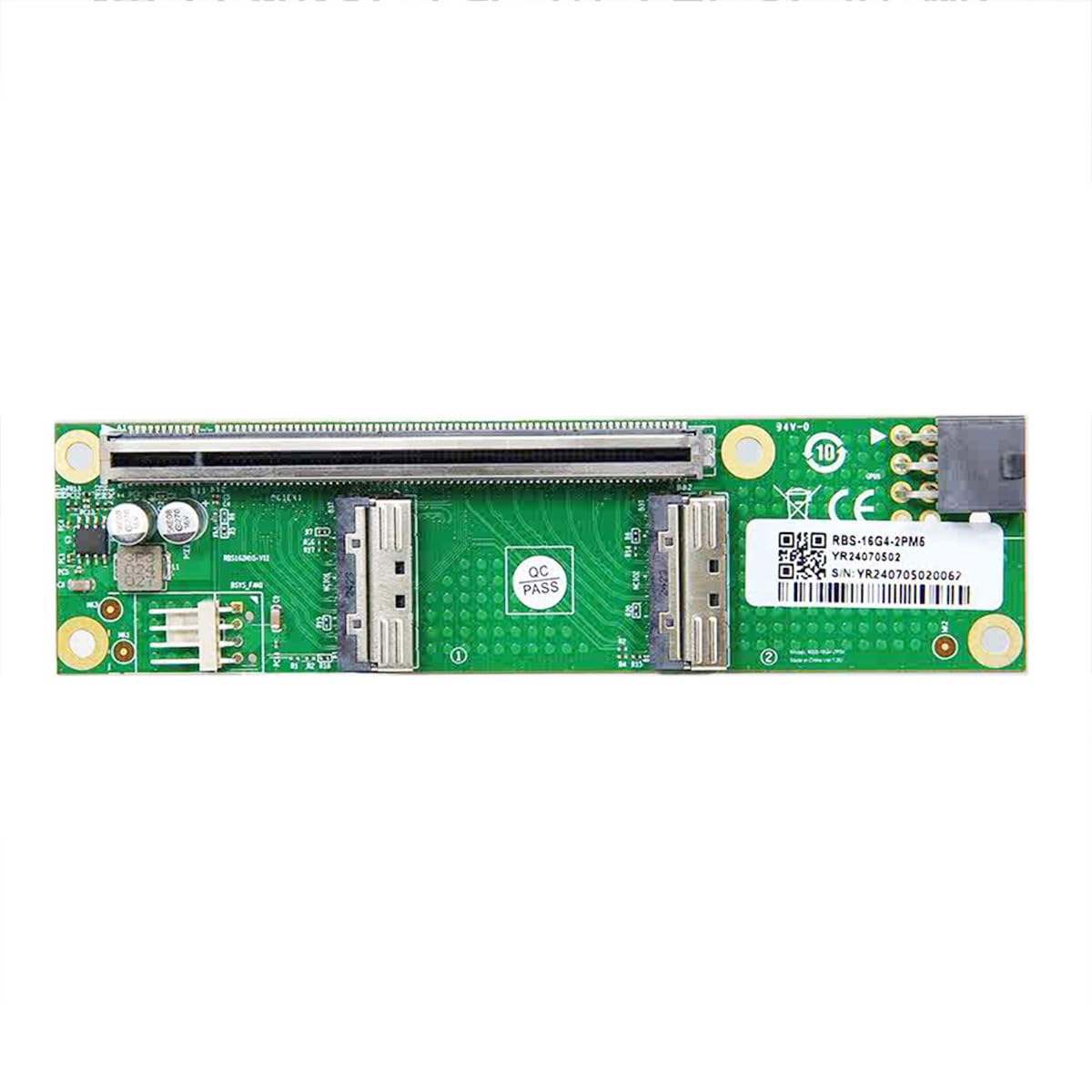 Amazon.com: NFHK Adapter Dual MCIO 8i Mini Cool Edge IO SFF-TA