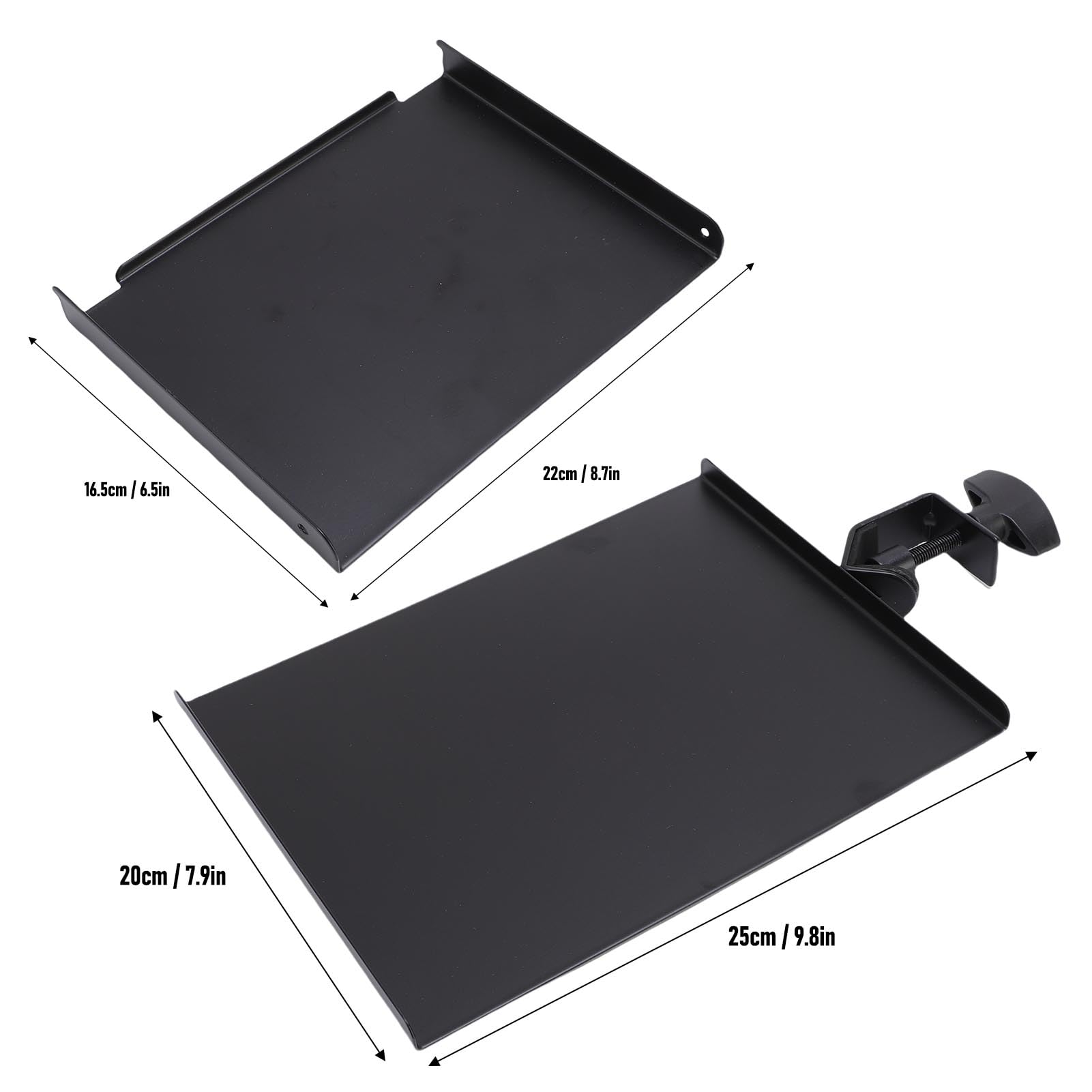 Soporte para Consola de Juegos, Soporte para proyector de Video y Audio doméstico, Estante de Almacenamiento de Bandeja de Tres Capas, ángulo de Altura Ajustable