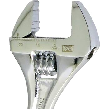 Amazon | KH ミラーモンキーレンチ 150mm 4601 | モンキーレンチ