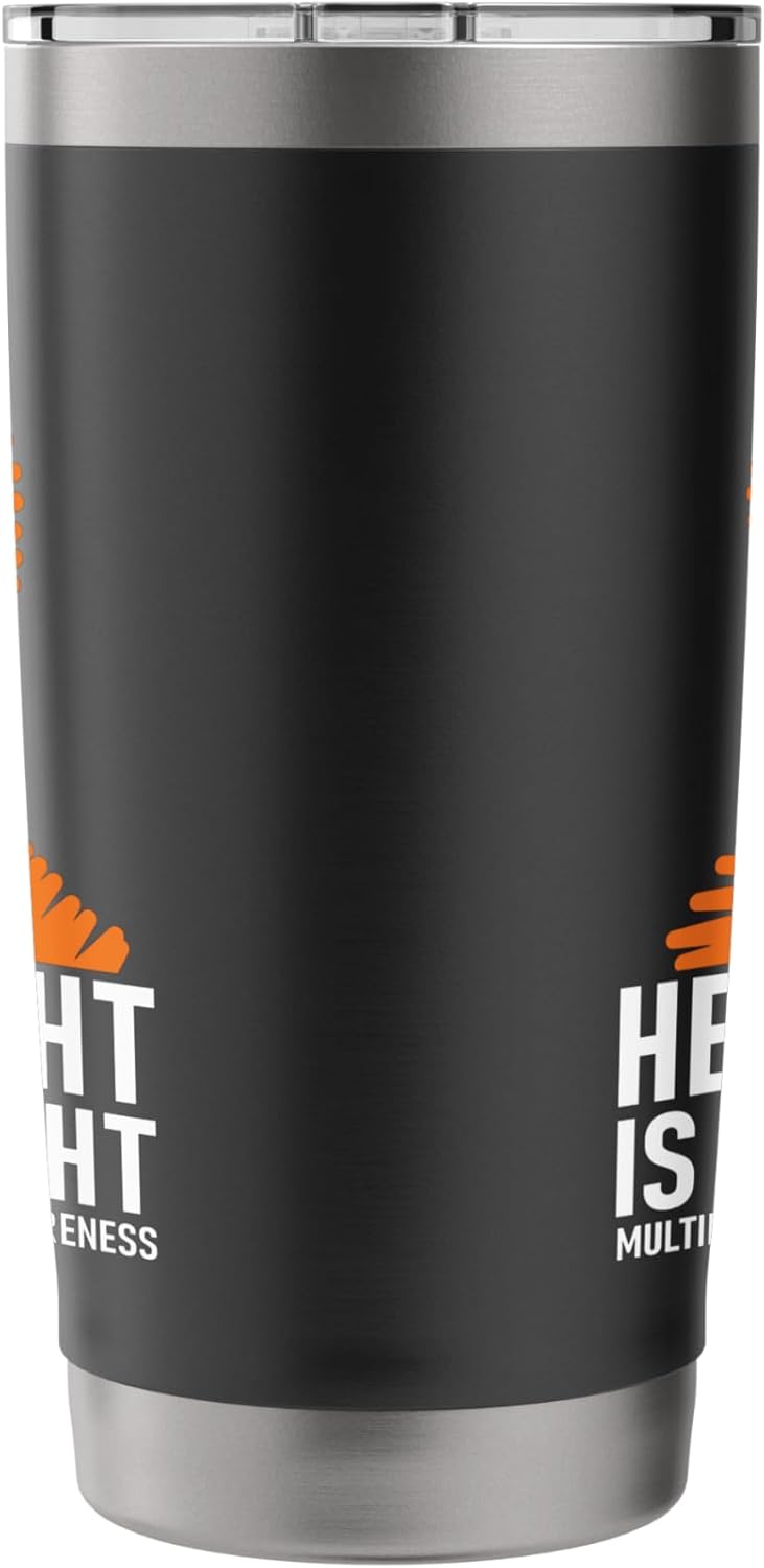 Her Fight Is My Fight Multiple Sclerosis Awareness Stainless Steel Insulated Tumbler - Image 2