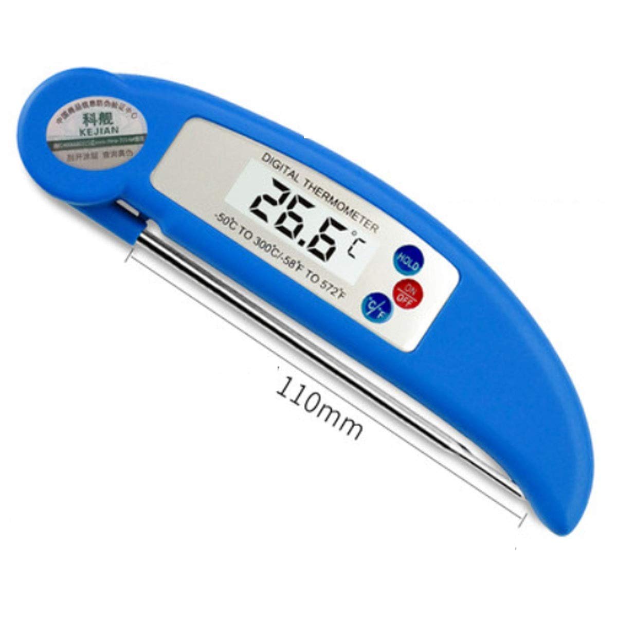 XINGYU Wskaźnik temperatury oleju, elektroniczny termometr gospodarstwa domowego, pieczenie żywności, kuchnia, miernik temperatury wody, pomiar termometru żywności, biały, różowy, bardzo przydatne narzędzia gospodarstwa domowego