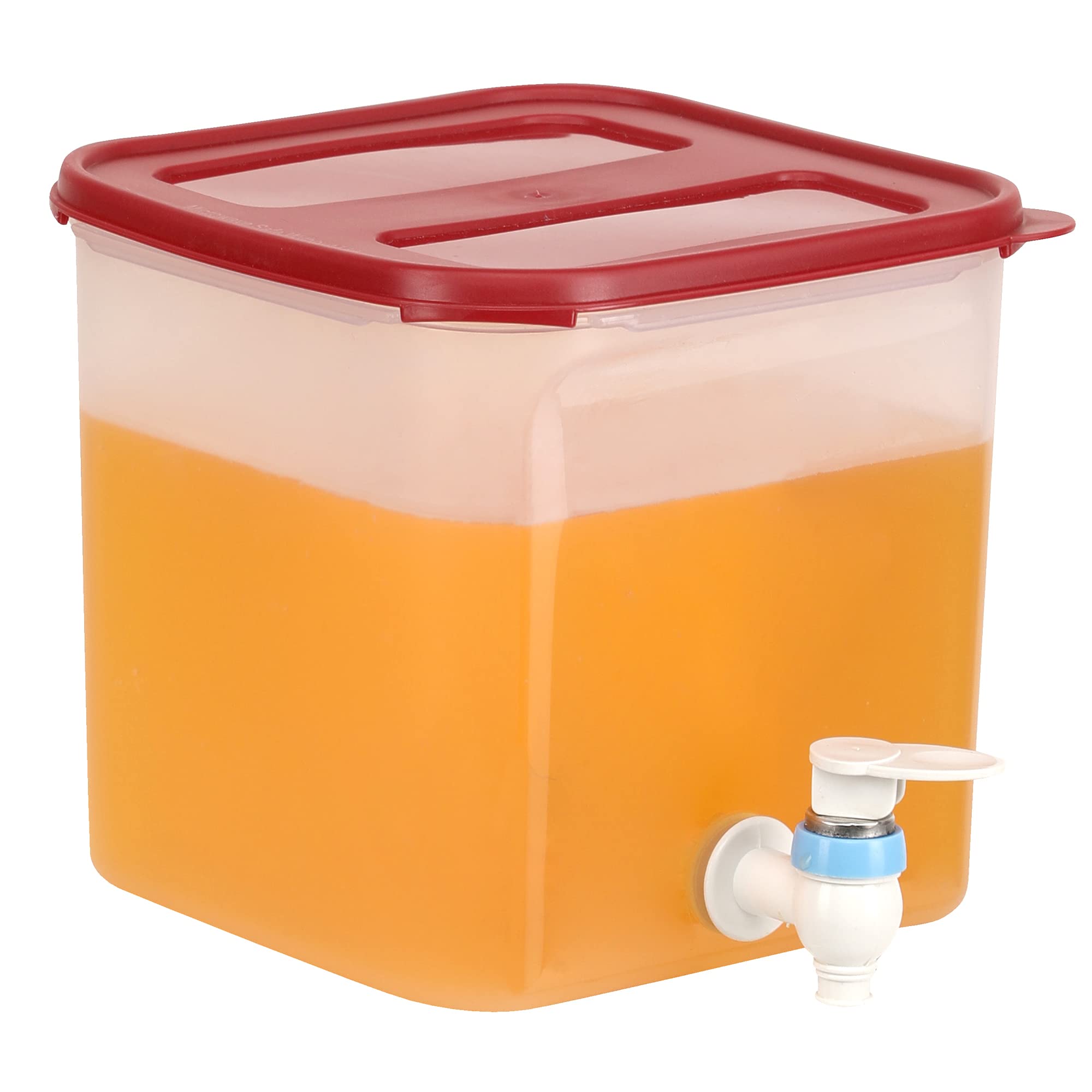See full amazon price history chart for Cutting EDGE Dispenser Jar for Juice, Drinks, Water and Beverages at Picnic, Office, Restaurant with Spigot / Faucet, Square Shape Container and Wide Mouth Allows Easy Filling, Best for Outdoor/Party 4500ML/4.5L Capacity with Dark Red Lid ( White Tap Cutting EDGE Dispenser Jar for Juice, Drinks, Water and Beverages at Picnic, Office, Restaurant with Spigot / Faucet, Square Shape Container and Wide Mouth Allows Easy Filling, Best for Outdoor/Party 4500ML/4.5L Capacity with Dark Red Lid ( White Tap (B0BC1QN6LG) Amazon Price History, Amazon Price Tracker