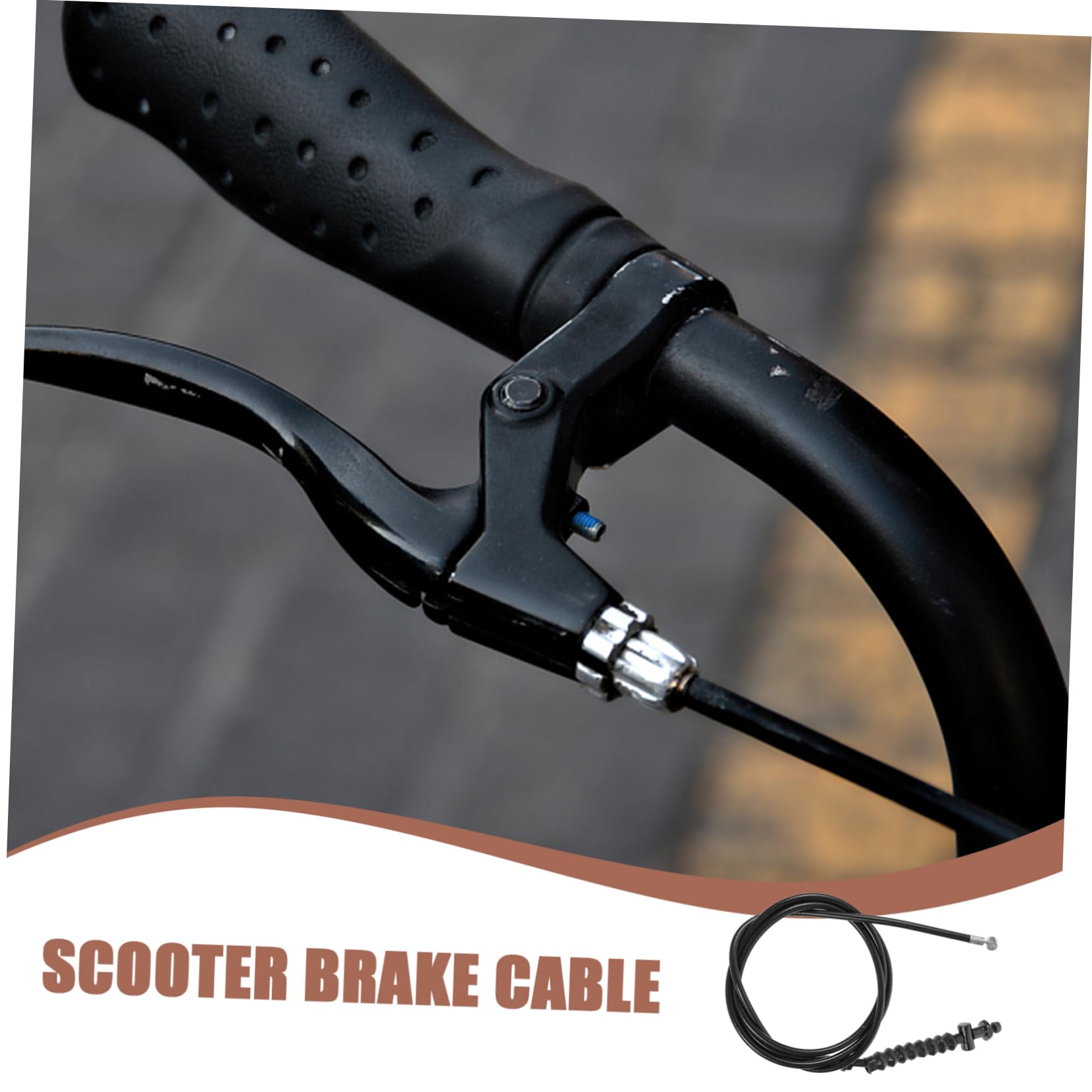 BESPORTBLE del Freno del Freno Forniture per Scooter Cavi dei Freni Anteriori e Posteriori Linee dei Freni Ciclistici Cavo del Freno Accessori per Scooter Filo di Acciaio