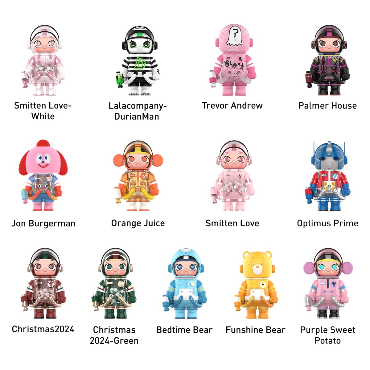 Amazon | POP MART MEGA SPACE MOLLY 100% シリーズ4 【1ピース