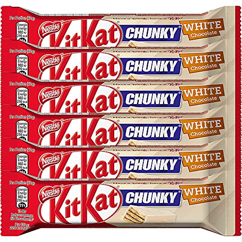 Kit Kat Chunky White Chocolate Bar, 40 g, 6 Pack (B09DM52XHV) Amazon Price History, Amazon Price Tracker