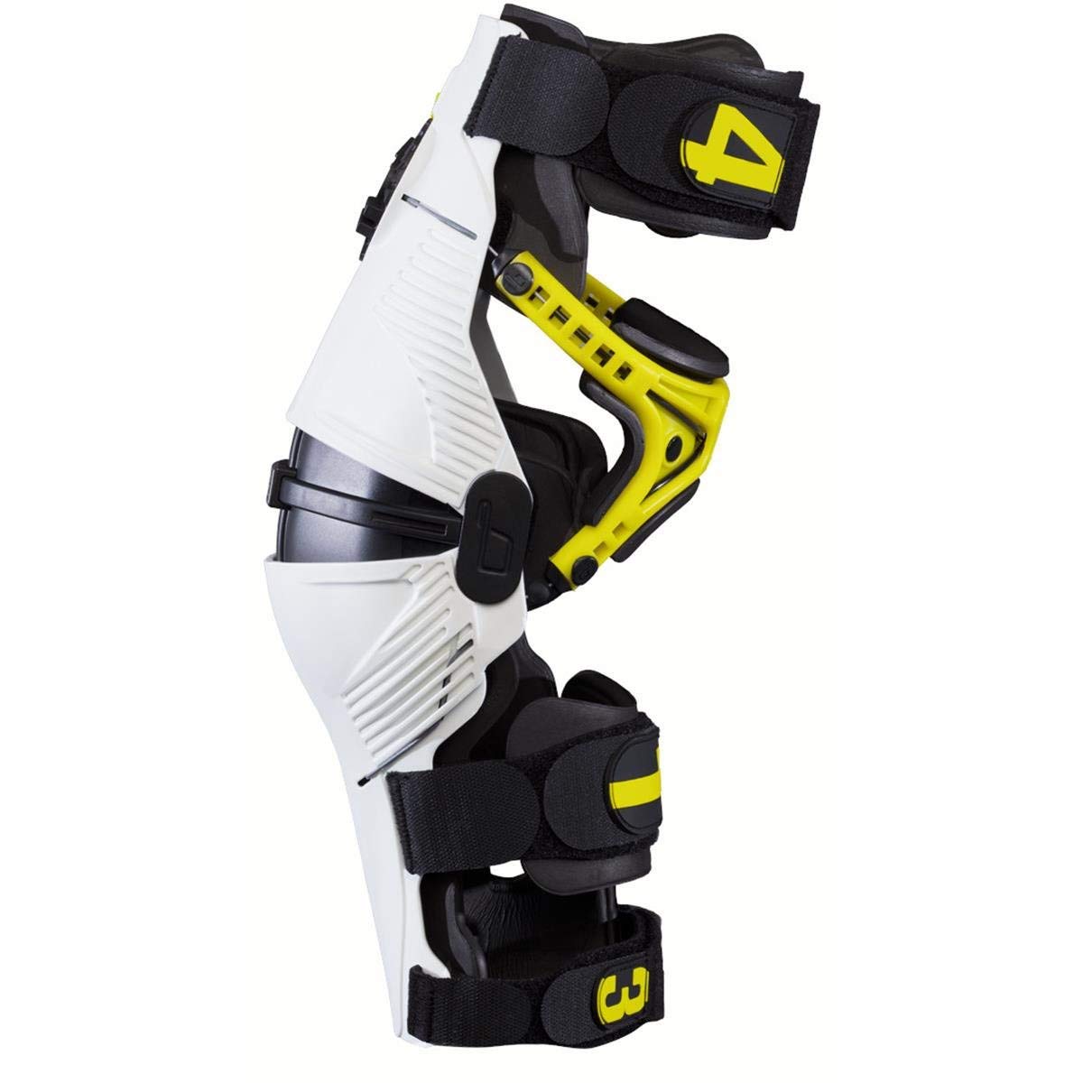 MOBIUS Rodillera X8, color blanco, talla M