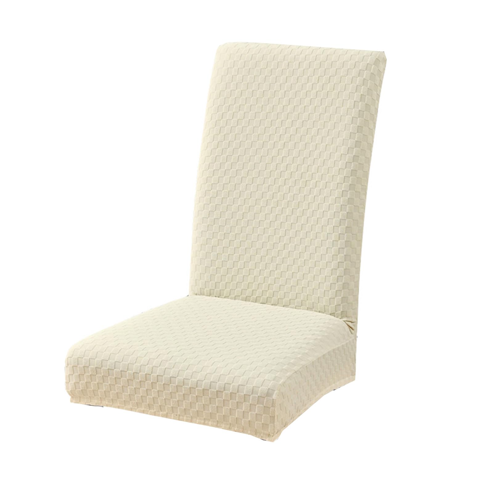 Tsophreniq Water Resistant Elastics Chair Cover Easy Installion Stretch Blend Slipcovers for Household Restaurant Chairs Waterproofs Seat Cover