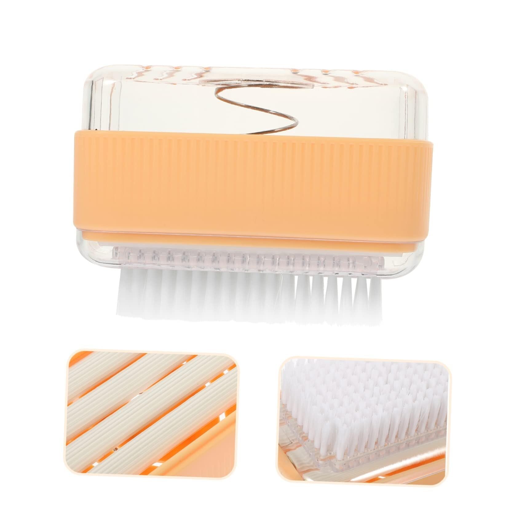 Jabonera for Ducha, jaboneras Caja de Espuma de jabón con Rodillo Multifuncional for lavandería y Materiales Diseño Antideslizante con Soporte for Rodillos (Naranja)(Orange)