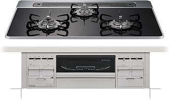 Paloma Ripra PD-509WS-75CK 12A13A Built-in Stove 29.5 inches 75 cm Type for City Gas