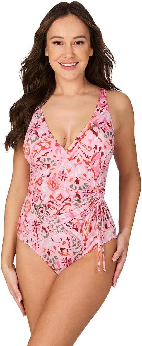 Nip Tuck Tummy Control Womens Swimsuits Nip Tuck Swim Black Mono