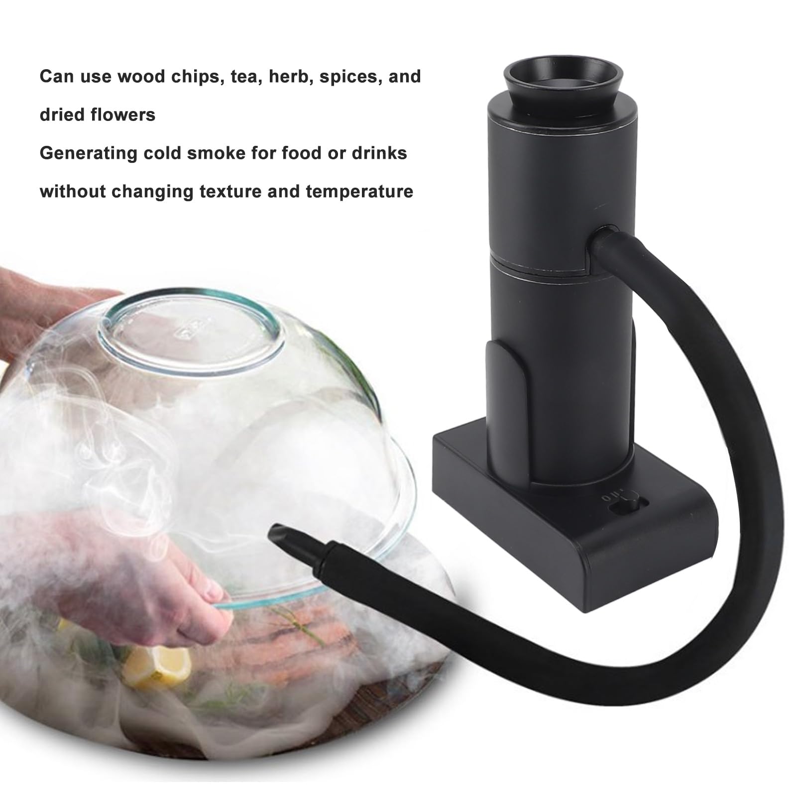 Infusore per Fumo, Affumicatore per Alimenti, di Lunga Durata per la Cucina di Casa