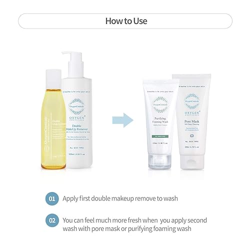 Miniatura 2 de Belleza coreana para el cuidado de la piel, tratamiento de doble limpieza, paquete de par perfecto - Máscara de poros de 6.8 fl oz + removedor de