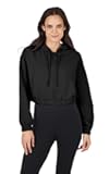Womens Cloud Plush Ludlow Zip Front Cropped Hoodie