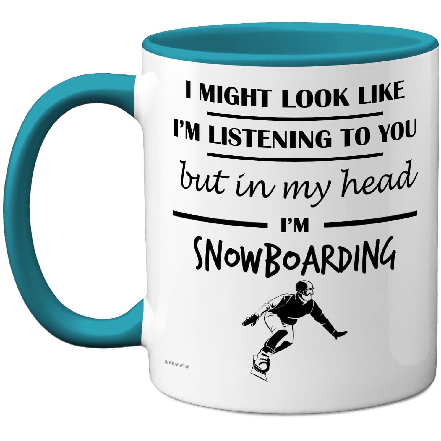 Stuff4 Snowboarding, in My Head Mug