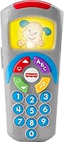 Fisher-Price Laugh & Learn Puppy Remote Toy: Musical TV Control with Lights, Songs for Babies 6+ Months