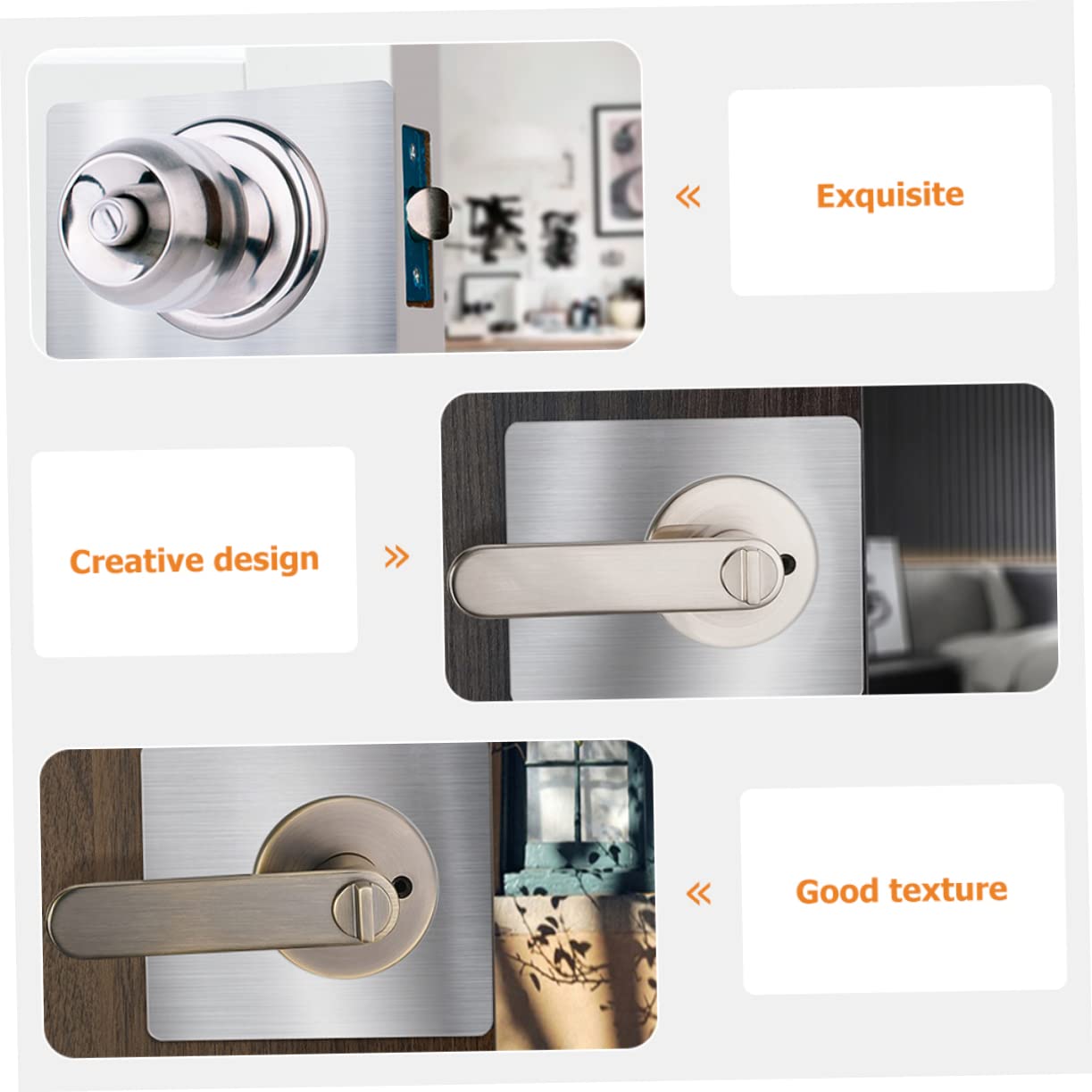 Tofficu 10 ensembles Pièce De Réparation De Serrure De Porte Gâche Plaque De Protection De Porte Plaque De Renfort De Porte Fix Renforcer Les Plaques De Porte Plaque De 2 pièces * 10