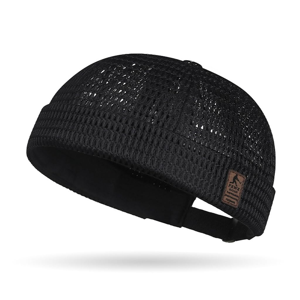 Gustave 1 Pack Brimless Mesh Docker Cap Lightweight Summer Beanie