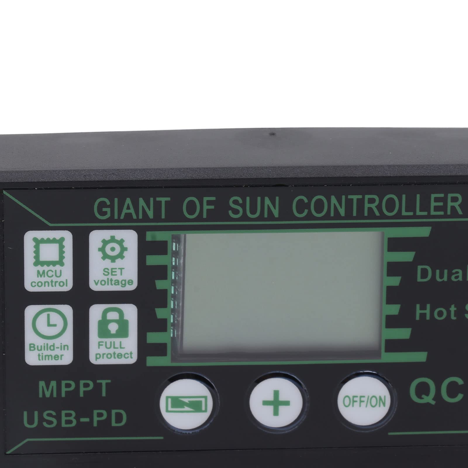 Jiawu Contrôleur de Charge Solaire MPPT, Mise au Point Automatique 12 V 24 V 10 A 20 A 30 , Régulateur Solaire pour Camping-car, Remorques, Bateaux avec Protection Intelligente, Matériau ABS à Haute