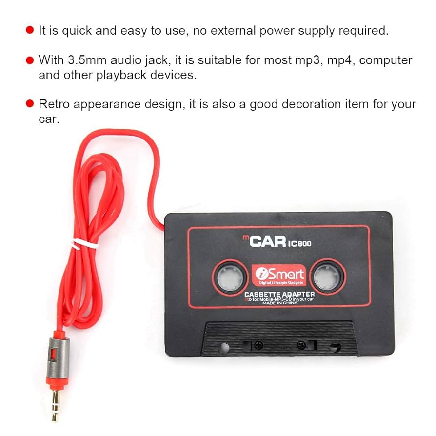 Amazon.co.jp: カーオーディオカセット - Aux アダプター カー