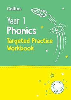 Collins Year 1 Phonics Targeted Practice Workbook: Covers Letter and Sound Phrases 5 – 6