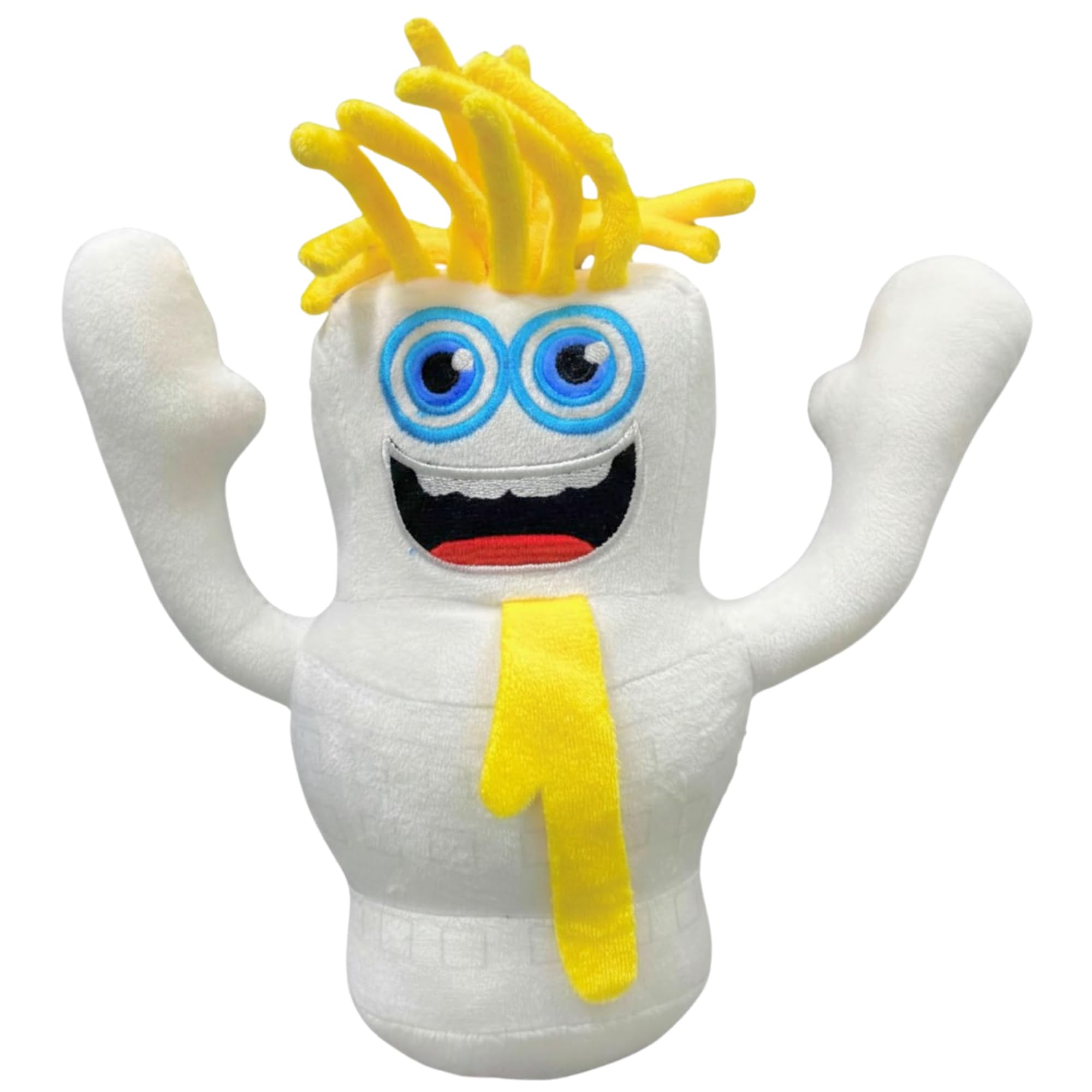 Partymelon Spaghetti Tualetti Plush 10" Steal a Brainrot Plush Meme AI-Crafted Stuffed Figure Pillow for Video Game Fans Room Decor