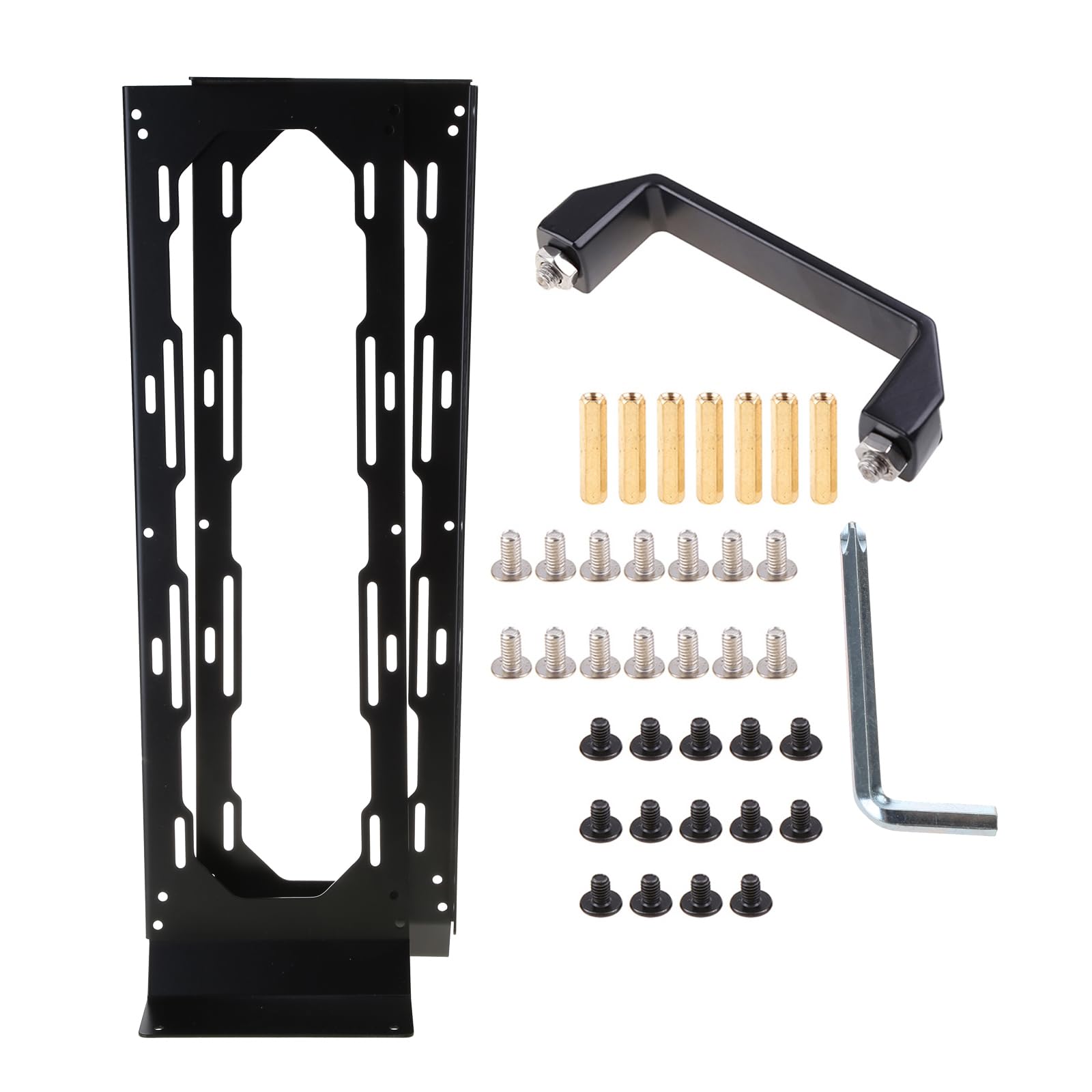 Base externa de refrigeración por agua para computadora ITX y funda para laptop, soporte de radiador de 240 mm/360 mm, soporte de refrigeración multifuncional con ventilador compatible con escritorio