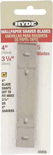 Hyde Tools 33255 4 cuchillas universales para afeitar, 5 unidades