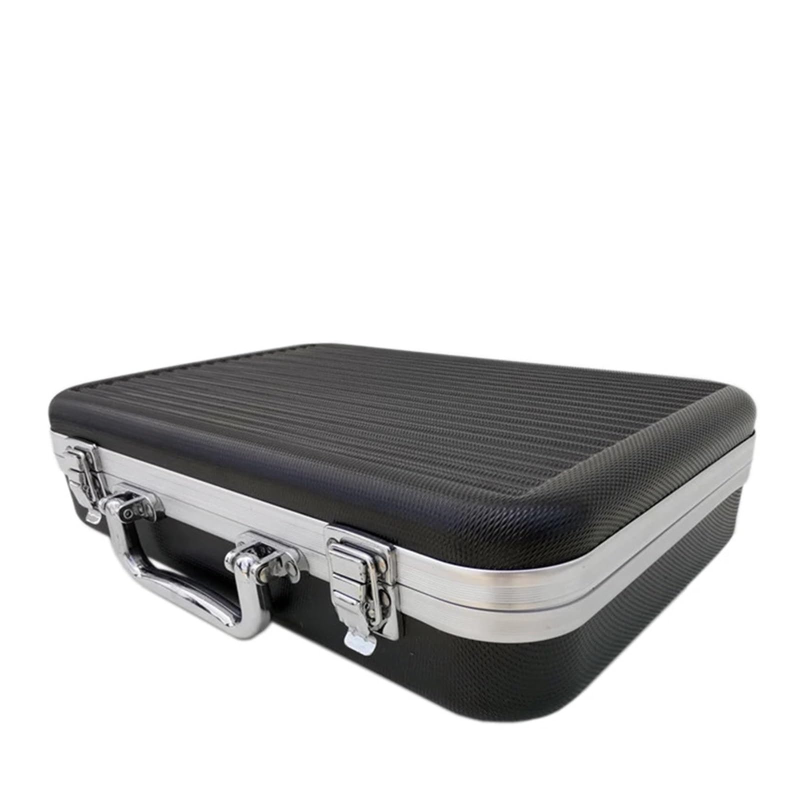 Cassetta Portautensili In Metallo Aluminum Alloy Portable Tool Box | Shock Resistant Safety Instrument Case Storage Box With Sponge Lining Waterproof(405x215x75mm)