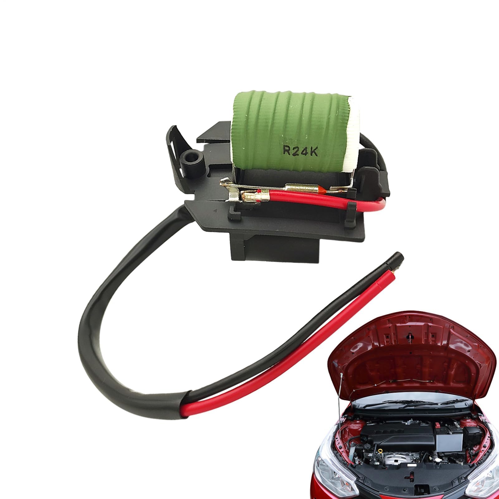 Resistenza del Motore del Ventilatore del radiatore dell'auto – Protezione Efficace Contro Il surriscaldamento del Sistema di Raffreddamento del Veicolo, per Professionisti e Principianti