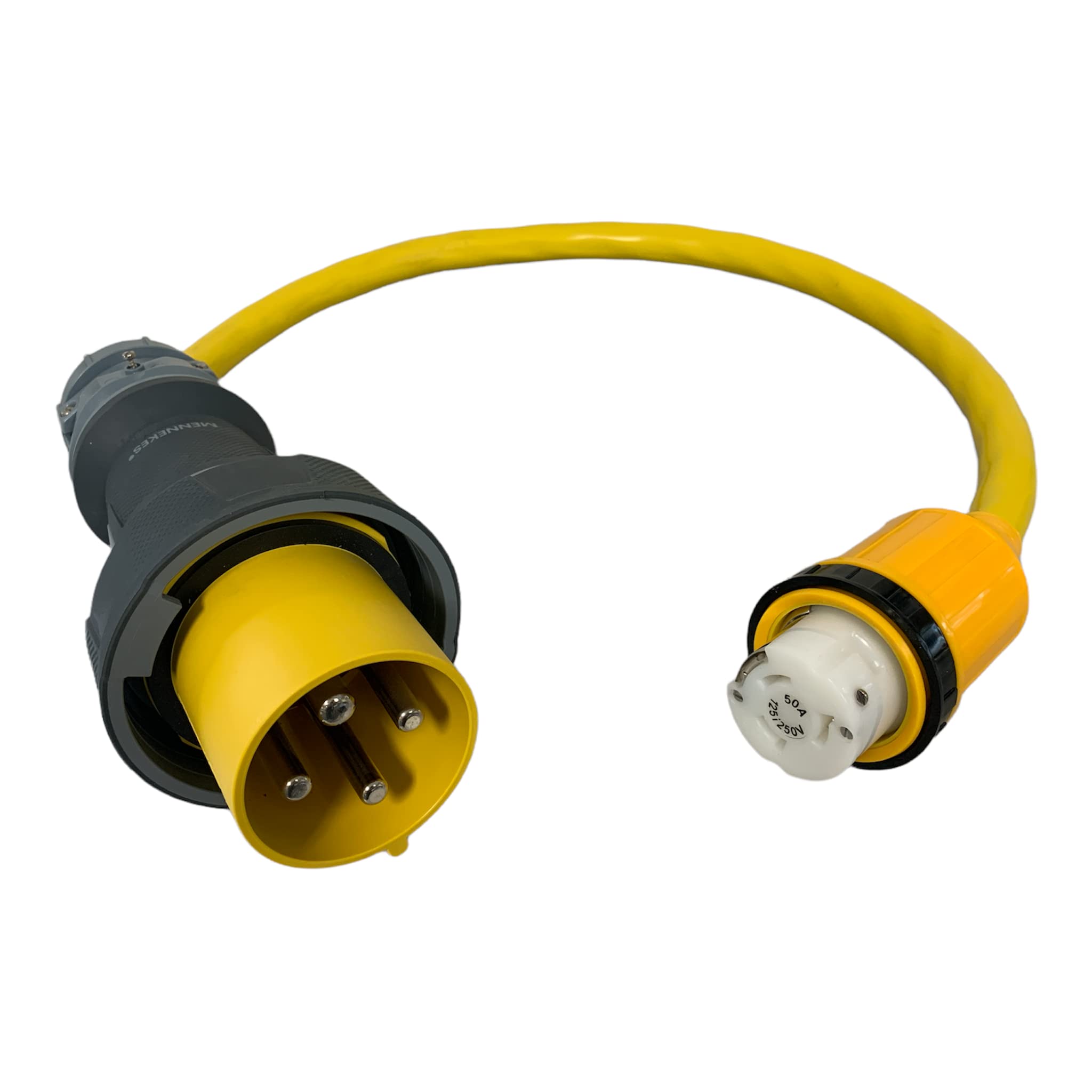 Amazon.com: Amp Up 100 Amp Male to 50 Amp Female Shore Power