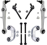 Vista 112 de Detroit Axle - Kit de extremo delantero para Chrysler 300 Dodge Charge 2011-2018 Challenger, 2 brazos de control traseros inferiores, 2 barras