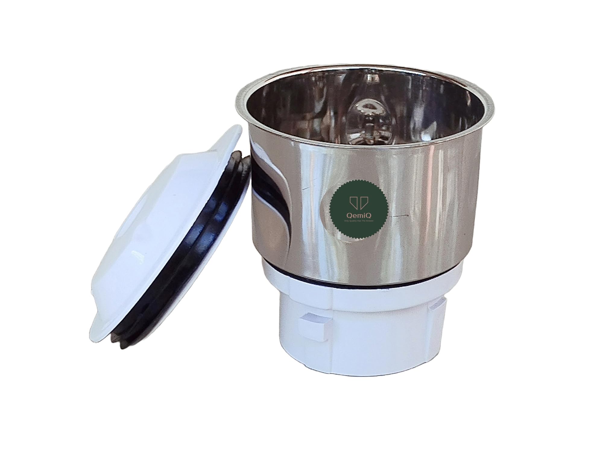 QemiQ®-"Chutney Jar" for- Preethi Crown MG-205 Models, Crown Plus MG-258, Crown Pro MG-254 Models Mixer Grinder's (330ml Capacity)-image-5