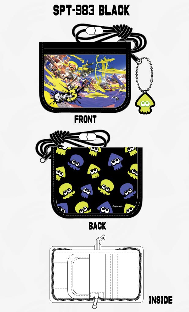 【スプラトゥーン】ページ　　リクエスト商品のため Amazon.co.jp: サンアート スプラトゥーン3 RFウォレット