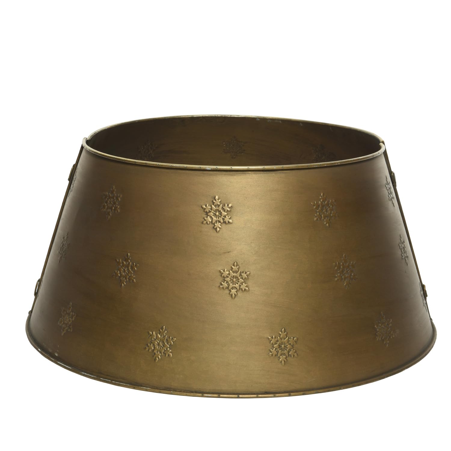 Weihnachtsbaumrock Weihnachtsbaumring Baumständer Umrandung Gold (70cm Durchmesser Gold)