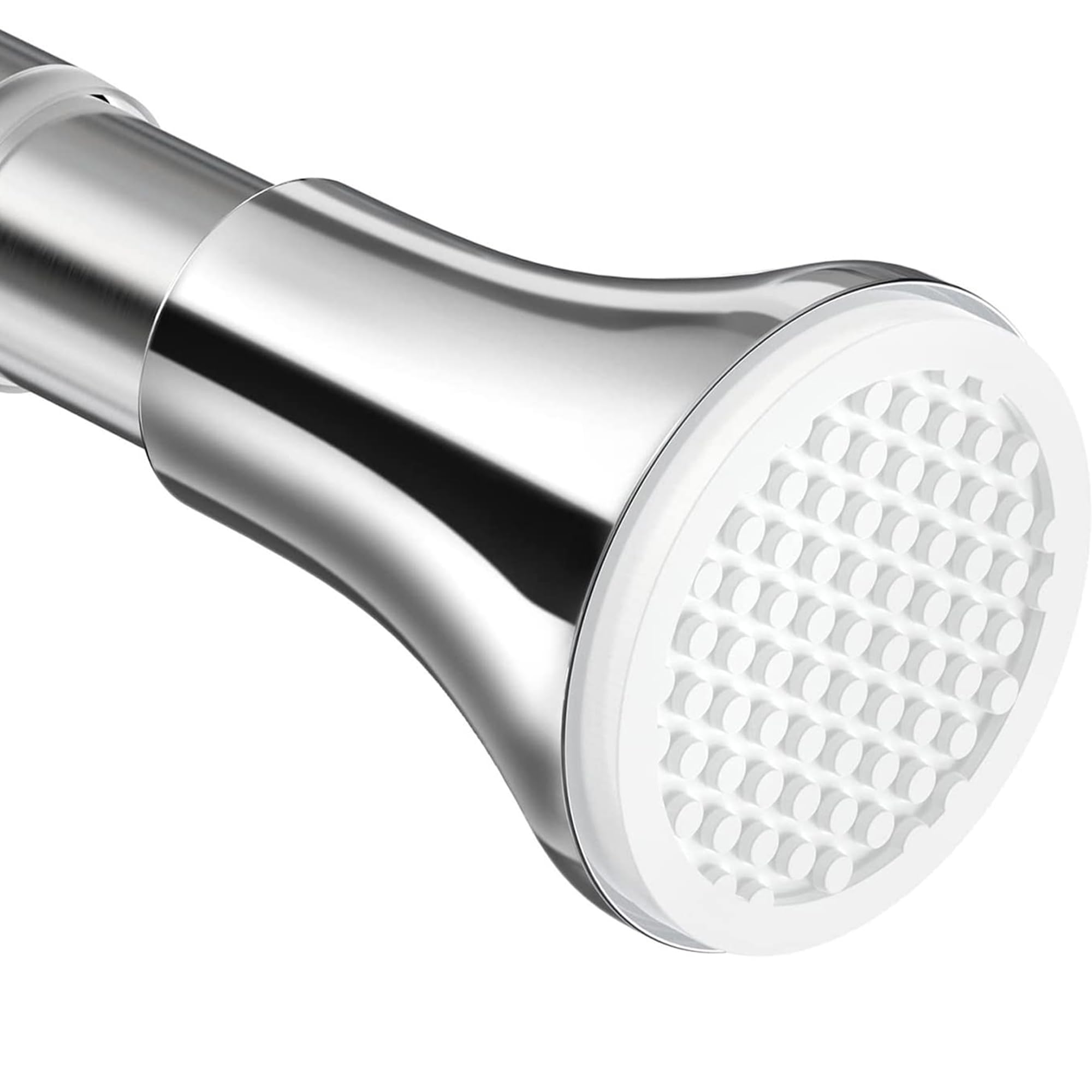 Story@Home DIY Extendable Shower Curtain Rod, 80–240 CM Color: Metallic Chrome Stainless-Steel Curtain Rod for Bathroom, Window & Door.-image-1
