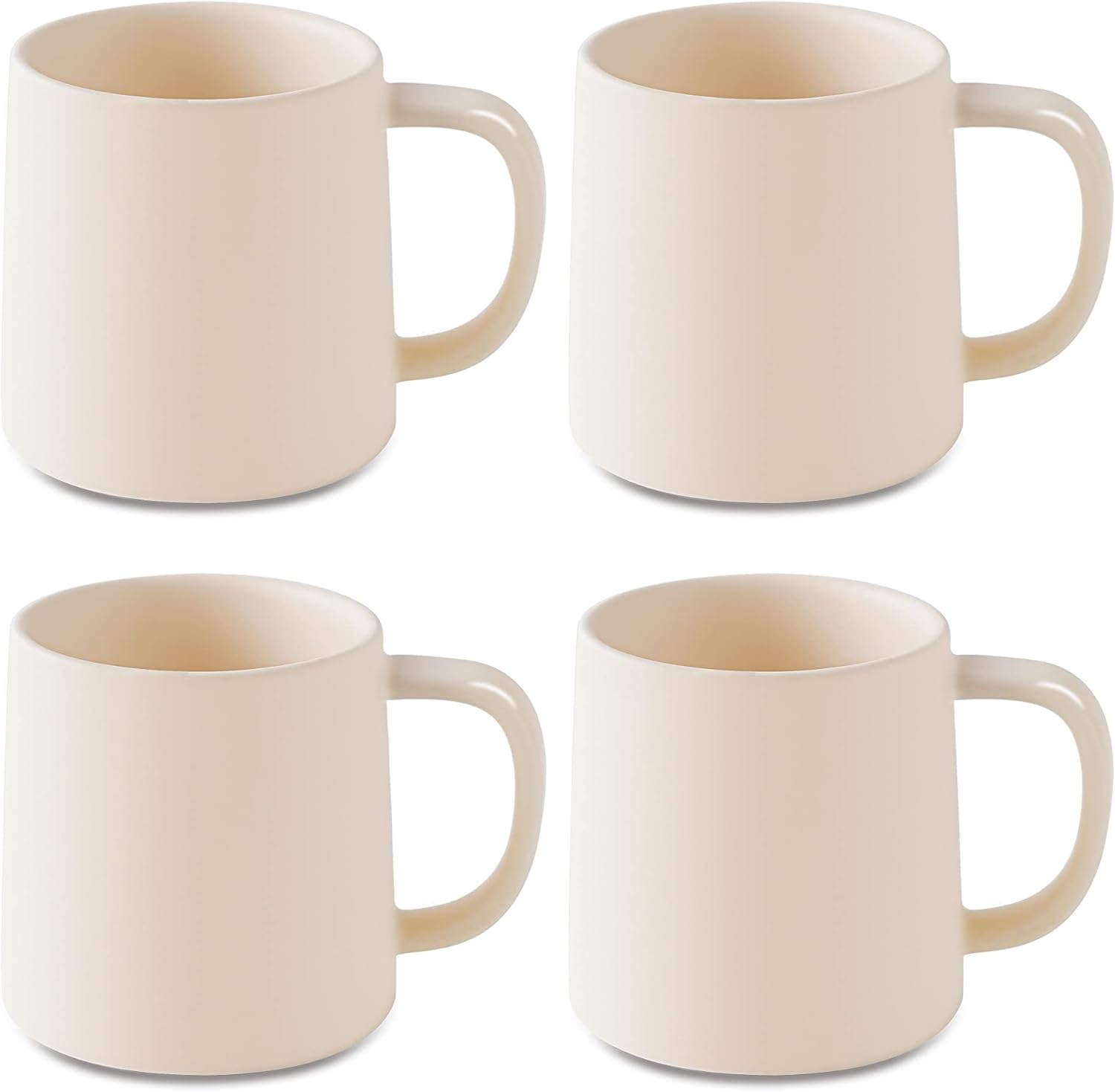 TWARE Ceramic Mugs, Microwave Safe Mugs, Ceramic Coffee Cups, 16 Oz